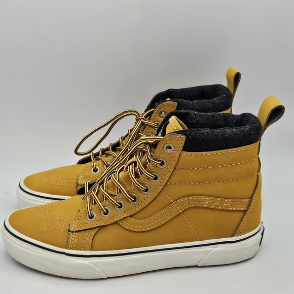 Vans 722356 mte skate-hi waterproof leather shoe men 7 - women's 8.5 - Picture 13 of 16